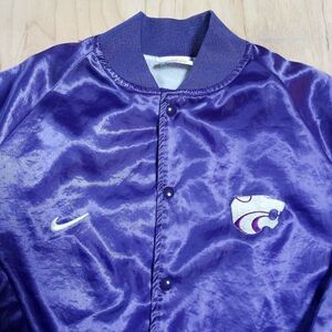 Deadstock Vintage Custom Kansas State Wildcats Satin Jacket